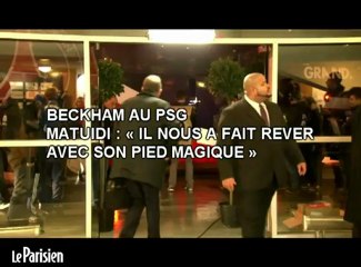 Blaise Matuidi : « Ce sera un honneur de jouer avec Beckham »