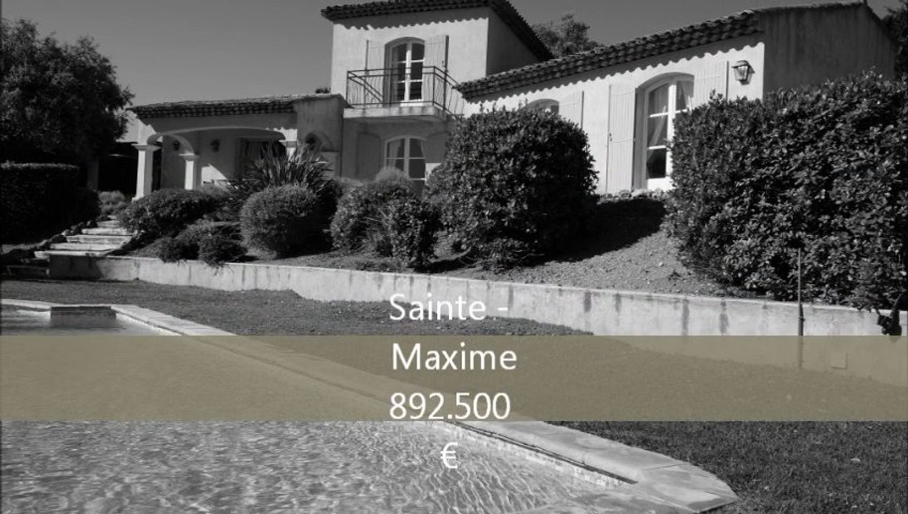 Villa à Vendre Sainte- Maxime, Grand Soulyas avec piscine 884.000 euro