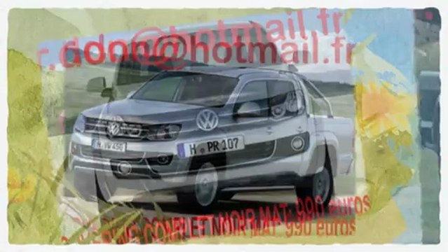 Volkswagen Amarok, Volkswagen Amarok, covering noir mat Volkswagen Amarok, Volkswagen Amarok, noir mat