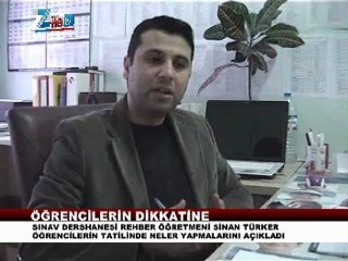 15 TATİLDE NELER YAPMALI SINAV DERSANESİ