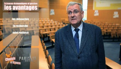 Licence Sciences économiques et de Gestion - Université Paris 13