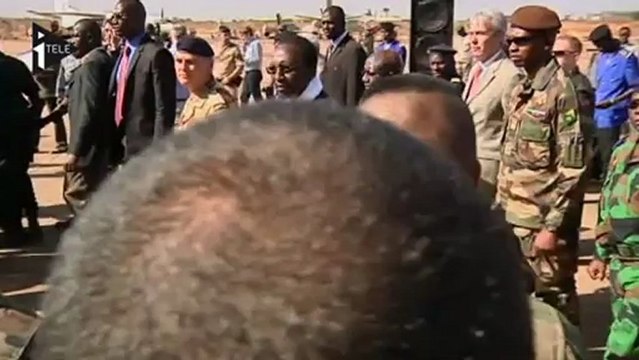 François Hollande est arrivé au Mali