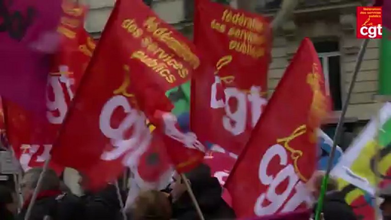 31 janvier 2013 | Manifestation Paris dans la Fonction publique