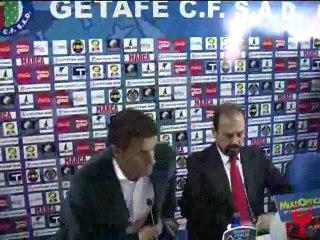 Michel, presentacion Getafe (Abril 2009)