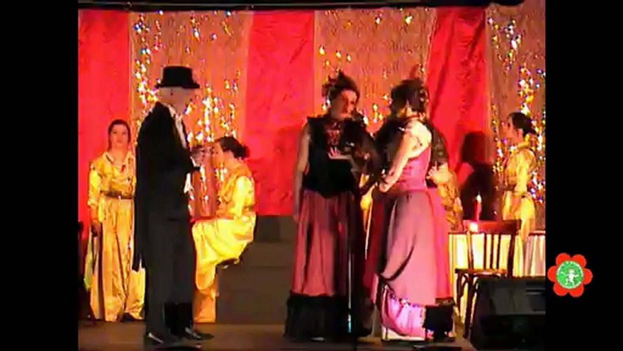 La troupe du Coteau à Courpière