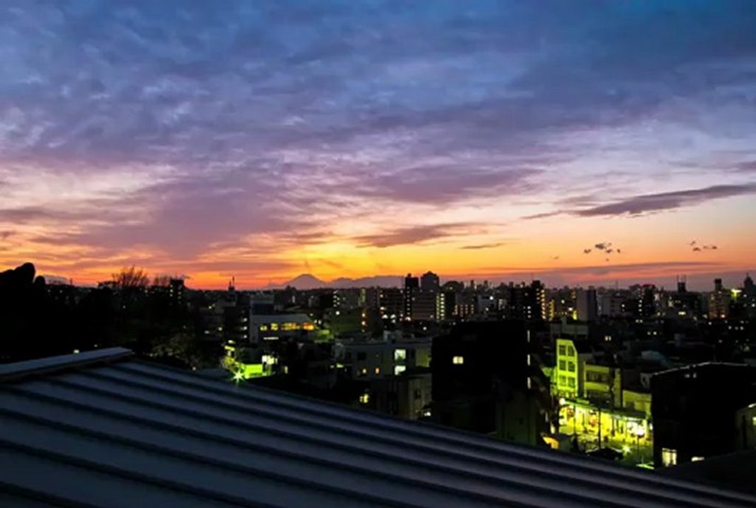 Sunset in Yokohama - Febr 2