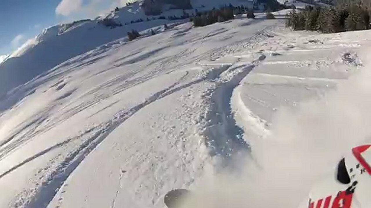 Session snowboard au Schwarzsee - 8 décembre 2012