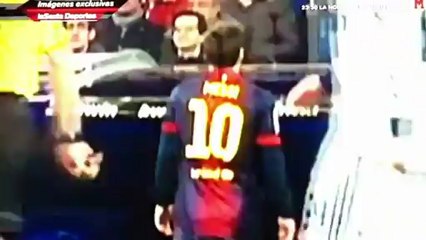 O Λιονέλ Μέσι φτύνει προς τον πάγκο της Ρεάλ; (2)