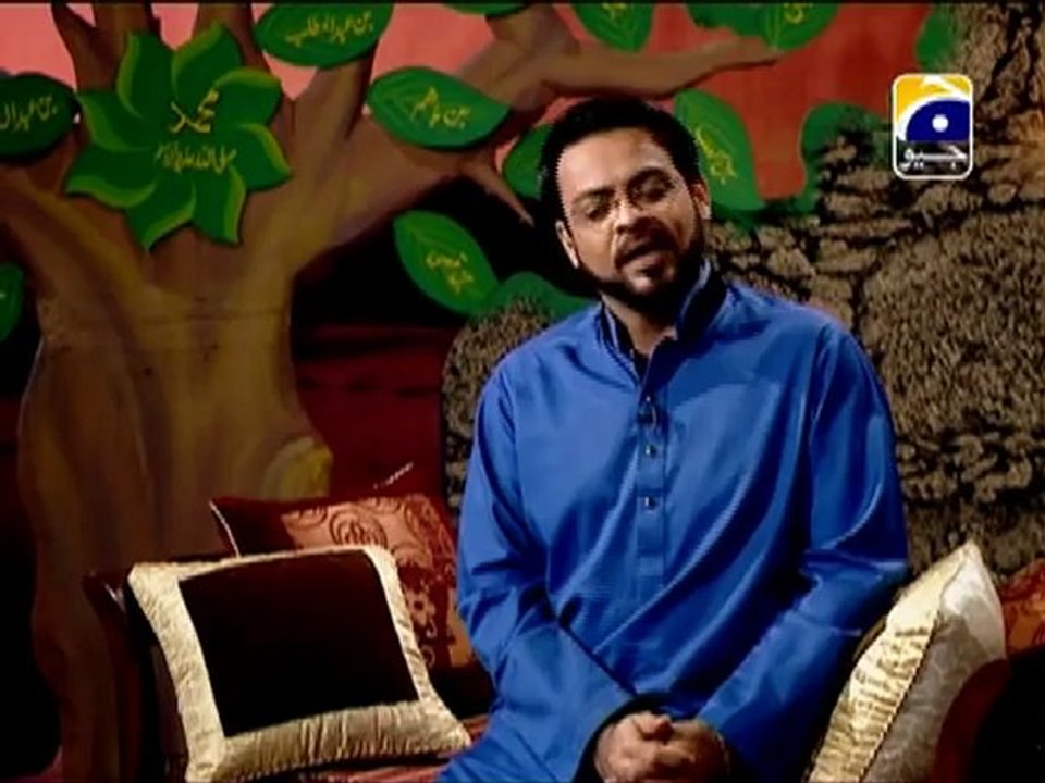 Ajdad mere Rasool Kay 2nd Rabil ul Awal Special Program with Aamir Liaquat  Part 1 (2013)