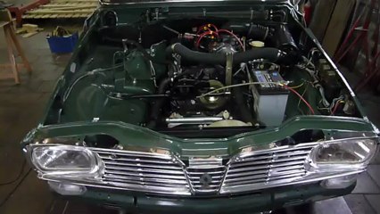 Renault 16 TS démarrage moteur