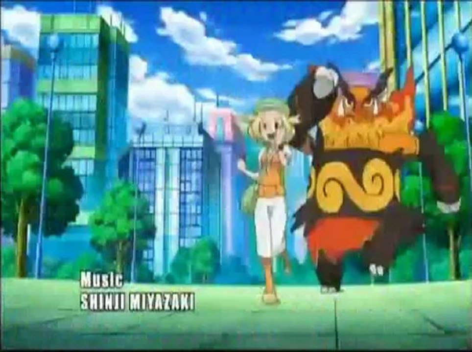 Pokémon Black & White Adventures in Unova Opening song video