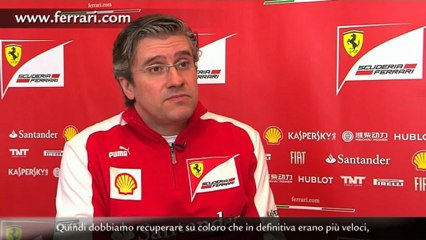 Presentazione Ferrari F138: Intervista a Pat Fry