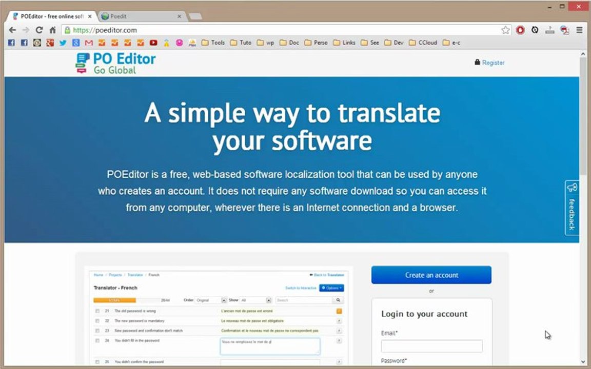 POEditor traduire et créer des Fichiers PO pour vos thèmes WordPress