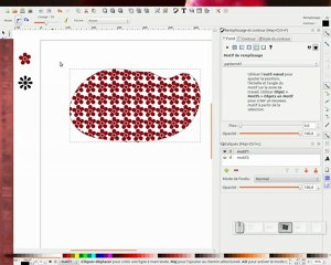 les motifs dans inkscape partie 1