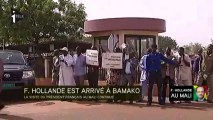 François Hollande est arrivé à Bamako