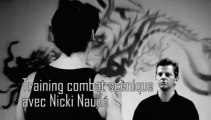 Yvon Martin : Training combat scènique avec Nicky Naudé