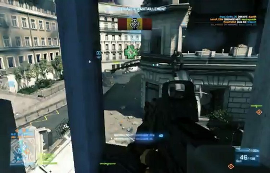 Battlefield 3 / Traversée de la Seine / Conquête 32p / 44-22