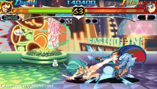 [CVSK] Night Warriors: Darkstalkers' Revenge (Arcade) [HD] Part 1