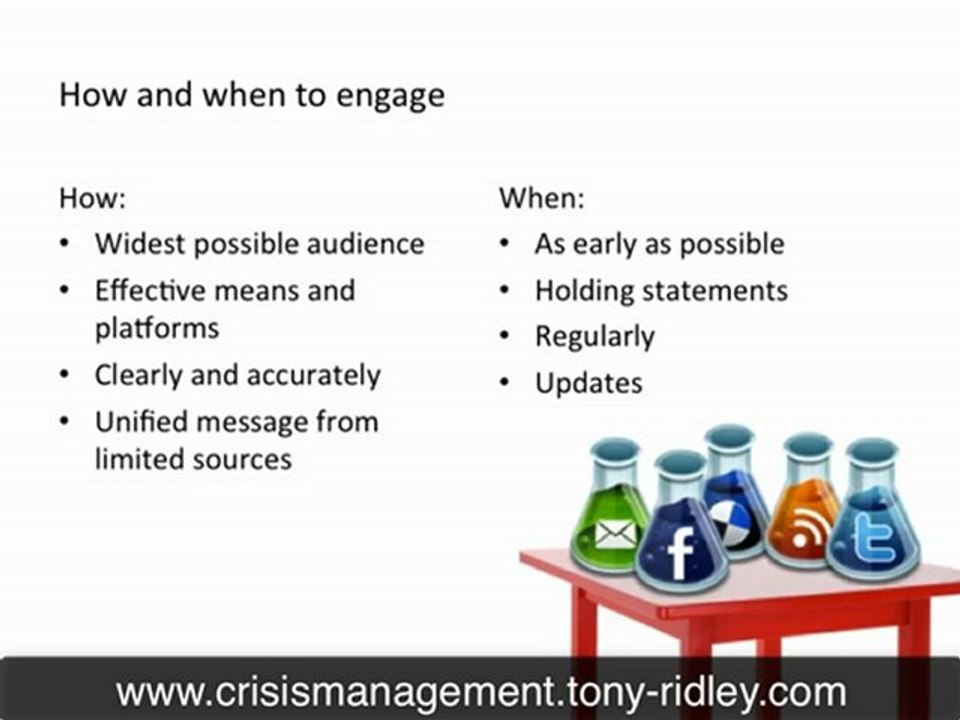 Crisis management and leadership video training: Lesson 15