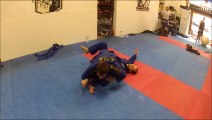 Jiu jitsu brésilien technique de renversement Yohann Rigobert