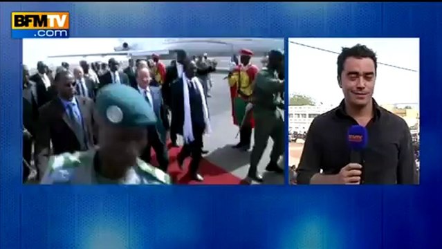 François Hollande est arrivé à Bamako 02/02