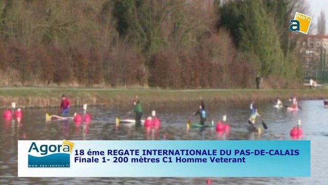 FINALE 1 (200m) C1 HOMME VETERAN - 18e Régate internationale du Pas-de-Calais de canoë kayak