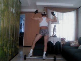 Muscleboy bodyfitness barbell squats & Agachamento livre aerobico part 3