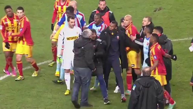 RC Lens (RCL) - GFC Ajaccio (GFCA) Le résumé du match (23ème journée) - saison 2012/2013