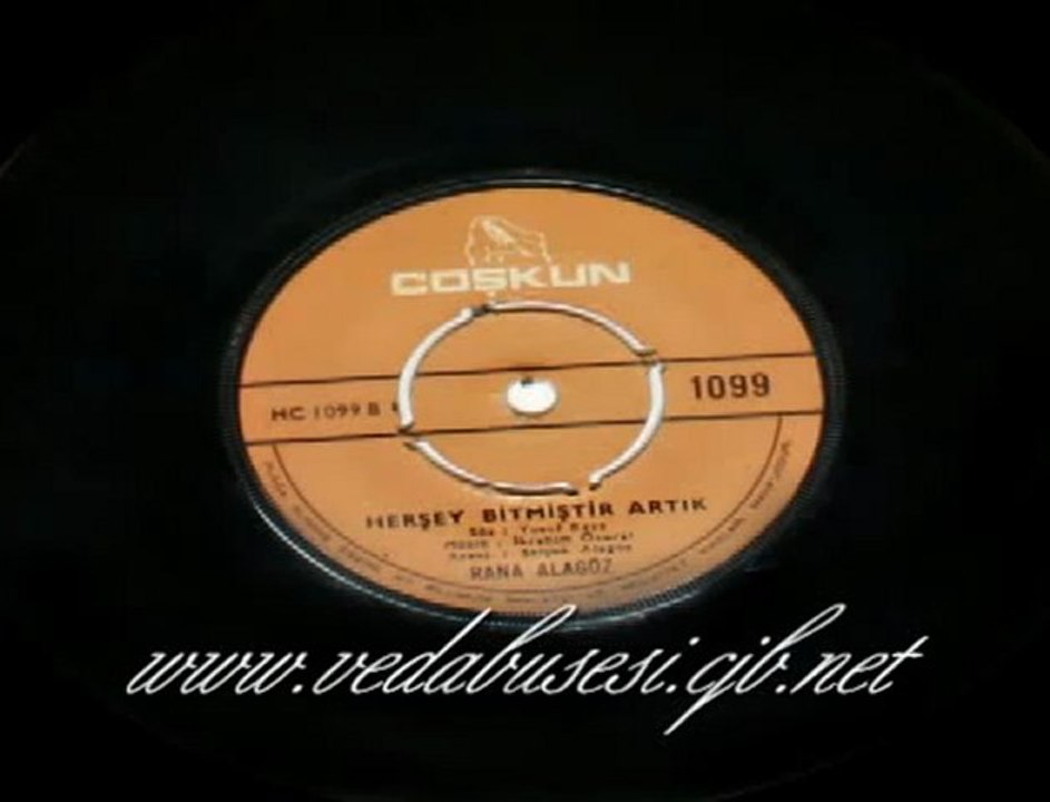 Rana Alagöz - Herşey Bitmiştir Artık (1971 Plak)