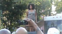 Marsha Ambrosius at odunde Festival in Philly