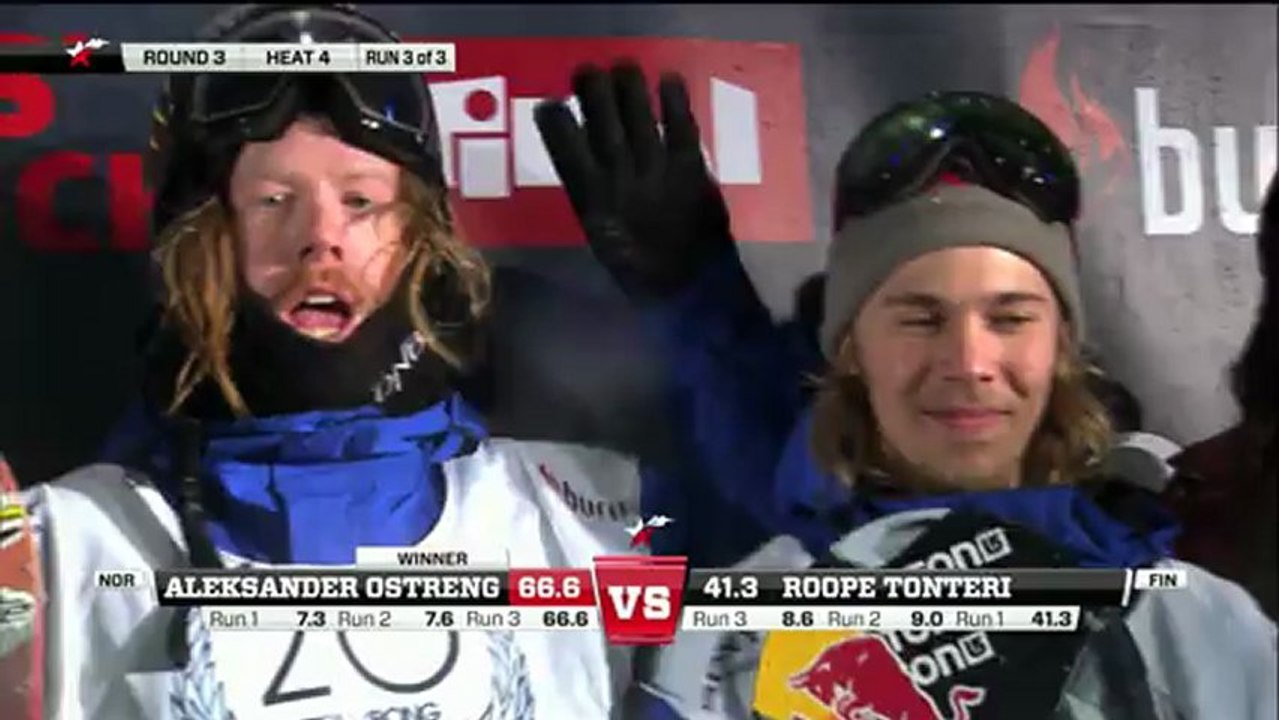 Aleksander Ostreng - Billabong Air & Style Innsbruck 2013 - Round 3