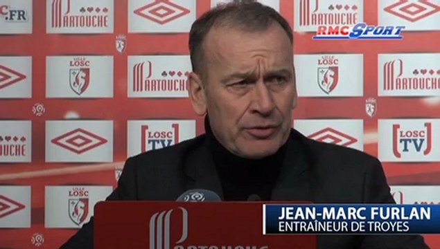 Ligue 1 / Les réactions de R. Garcia et J-M. Furlan après Lille - Troyes 02/02