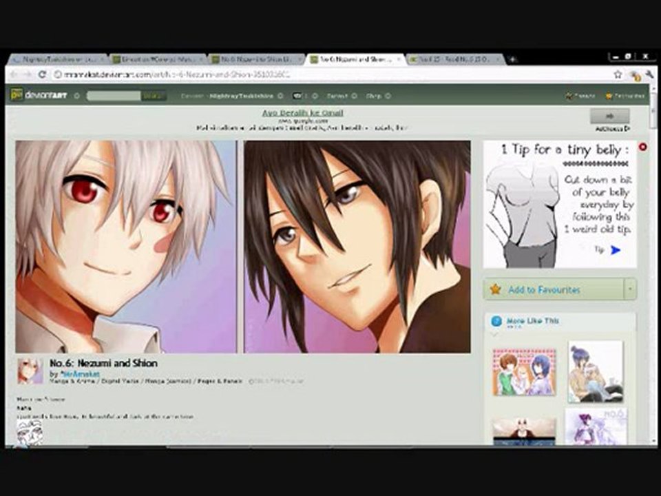 Shion and Nezumi coloring