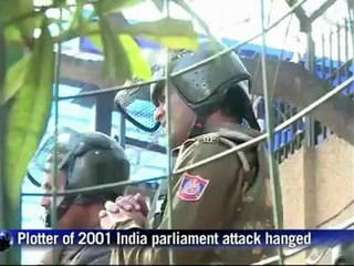 India parliament attack plotter hanged