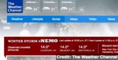 'Nemo' Name for Blizzard Starts Storm-Naming Feud