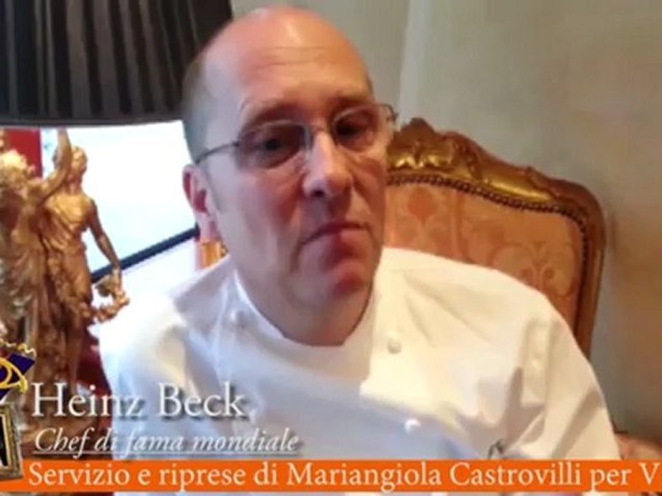 Incontro con il famoso chef Heinz Beck al Rome Cavalieri Hilton
