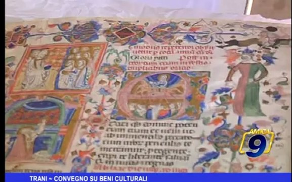 Trani | Convegno su beni culturali