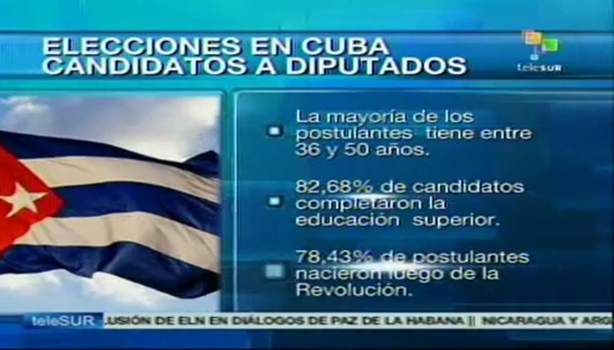 ¿Quienes son los candidatos a diputados en Cuba?