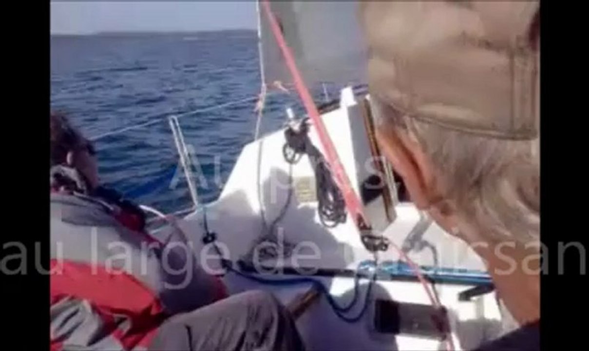 Au près au large de Gruissan (F)