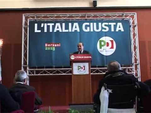 Napoli - Bersani: Berlusconi e la Lega nemici del Sud (31.01.13)