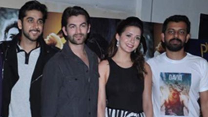 Neil Nitin Mukesh, Isha Sharvani @ Bejoy Nambiar @ David Hindi Movie Screening