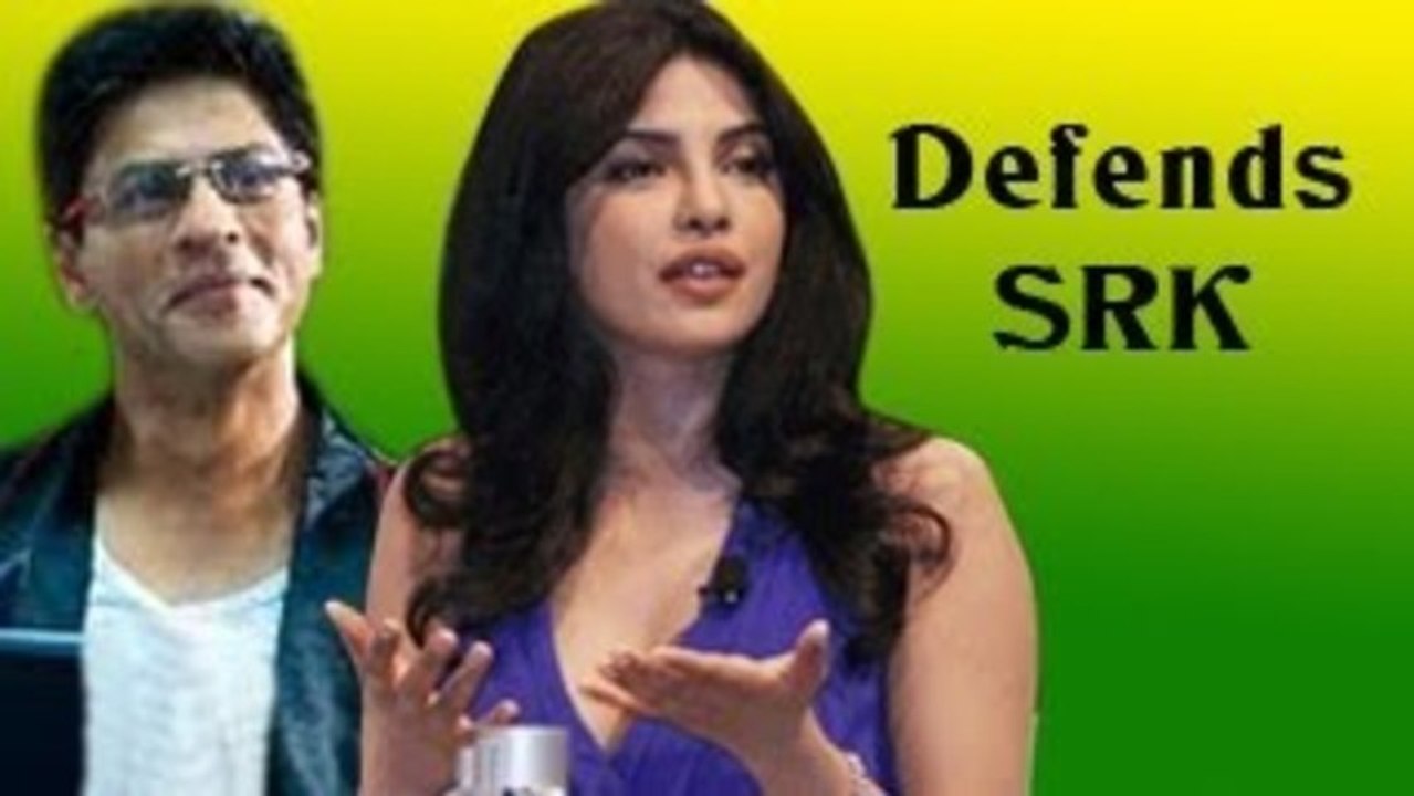 Priyanka Chopra INSULTS journalist, DEFENDS Shahrukh Khan