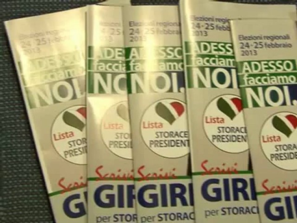 Girdeni presenta la sua candidatura alla Regione