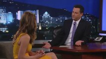 Jennifer Lawrence on Jimmy Kimmel Live PART 1