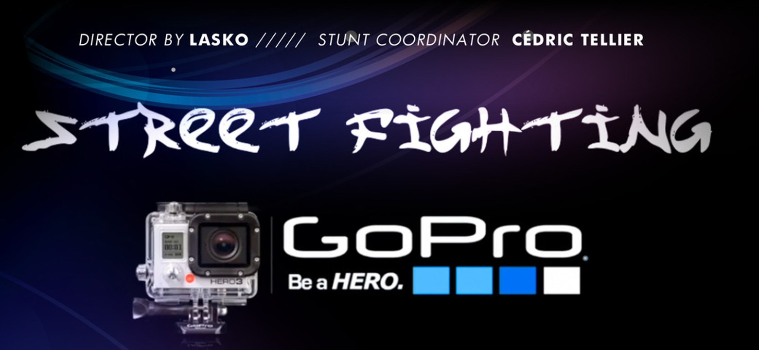 ★ GoPro® 3 Street Fighting ★ Martial session multiformat ★ 100% GoPro® 3 Black Edition
