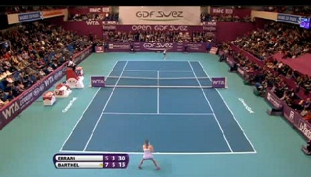 Errani - Barthel - WTA Parigi 2013 - Finale - Livetennis.it