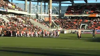02/02/13 : FCL-SRFC : entrée des joueurs (bis)
