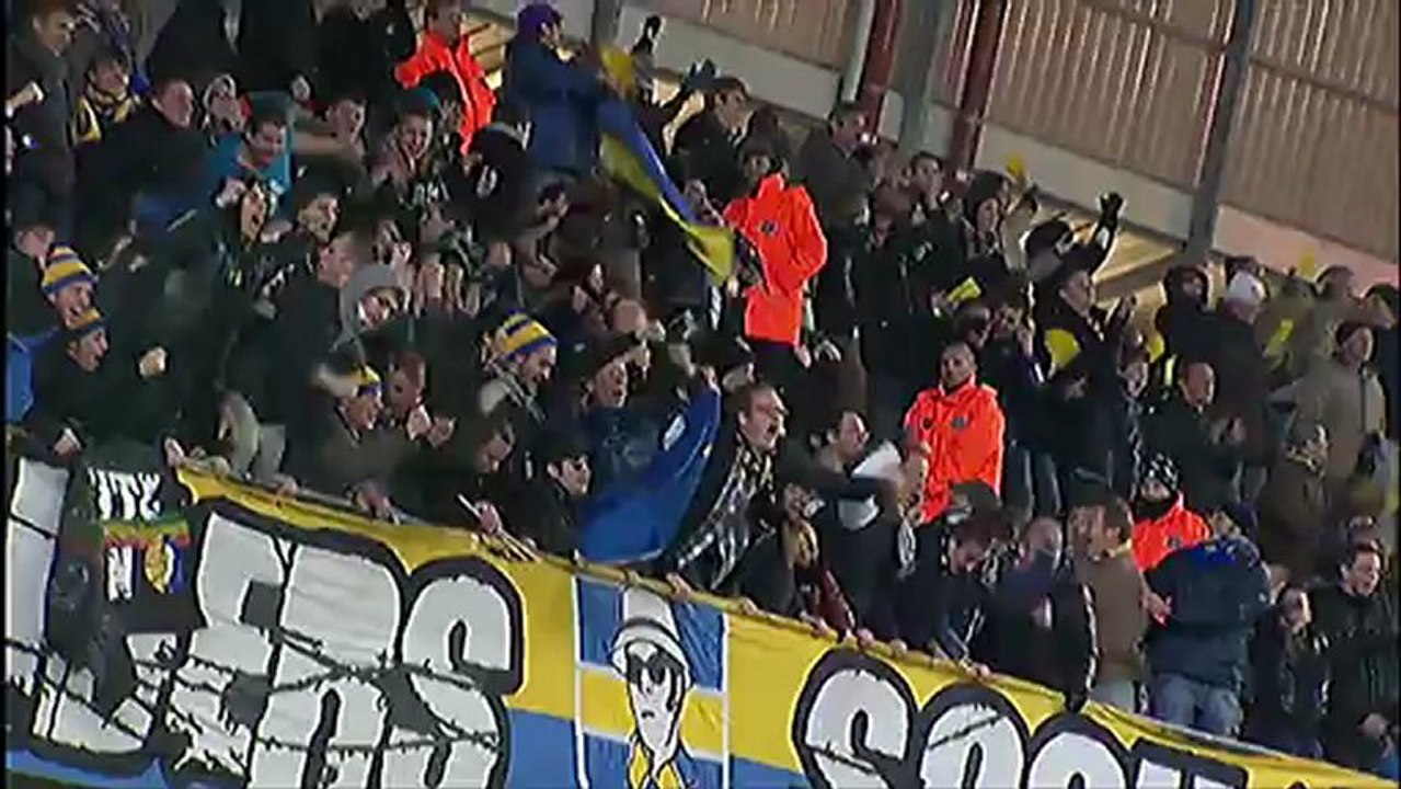 But Edouard BUTIN (72ème) - FC Sochaux-Montbéliard - AS Saint-Etienne (1-2) - saison 2012/2013