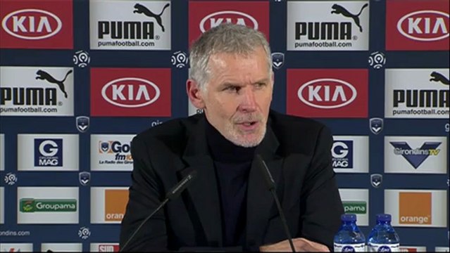 Conférence de presse Girondins de Bordeaux - Valenciennes FC : Francis GILLOT (FCGB) - Daniel SANCHEZ (VAFC) - saison 2012/2013