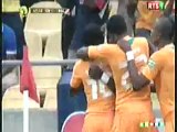 VIDEOS DIRECT CAN 2013-Côte d'Ivoire vs Nigéria: les Eléphants reviennent au score par Tioté (1-1) (seconde période)